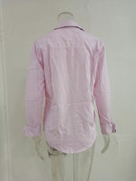 Striped Button-Down Relaxed Fit Shirt