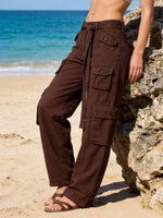 Wide Leg Cargo Jeans