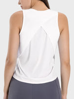 Millennia Round Neck Active Tank - Ladyez