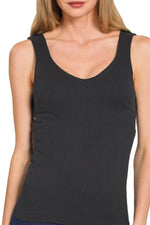 Zenana Seamless Tank Top - Ladyez