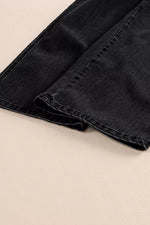 High-Waisted Button-Fly Wide-Leg Jeans
