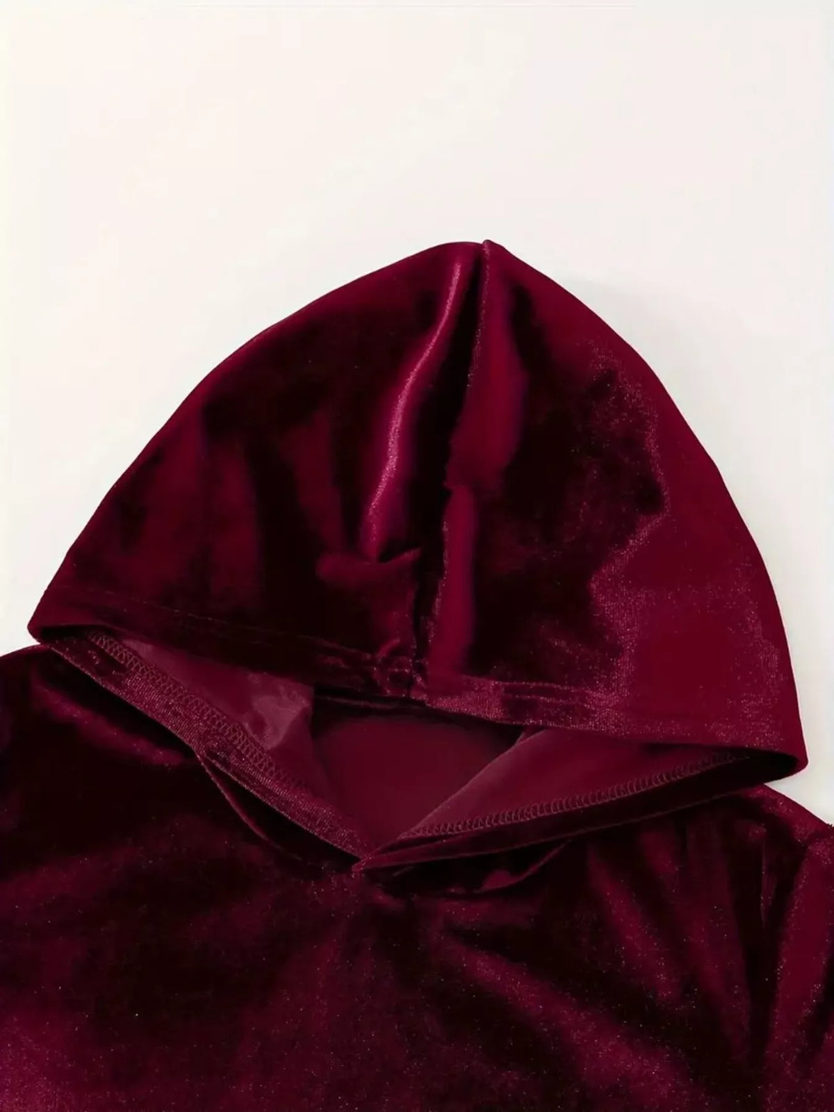 Full Size Velvet Hoodie and Pants Set Plus Size