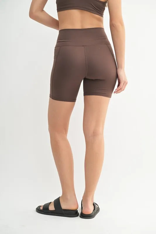 MONO B Venice Cloud Light Sculpt Biker Shorts - Ladyez