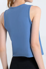 Round Neck Active Tank - Ladyez