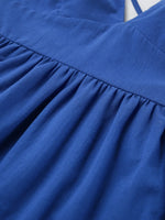 V-Neck Tiered Maxi Cami Dress - Ladyez