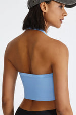 Halter Neck Active Cami - Ladyez