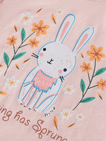 Children's Cute Rabbit Long Sleeve T-Shirt