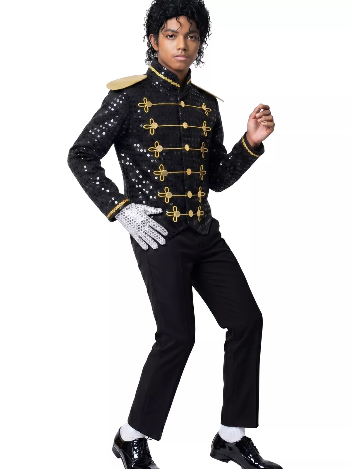 Children's Halloween Sequin Performance Costume Set
