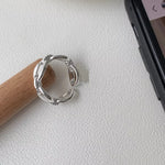 925 Sterling Silver Pig's Snout Ring