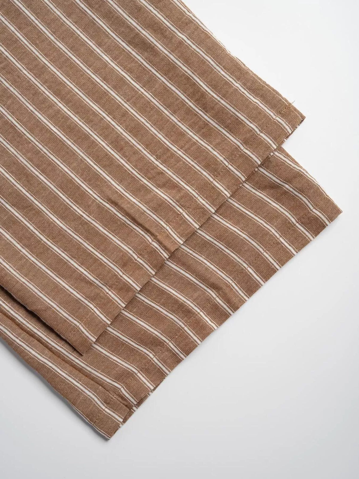 Striped Sleeveless Top and Wide Leg Pants Set