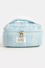 Fame Flower Vine Pattern Makeup Case Cosmetic Bag