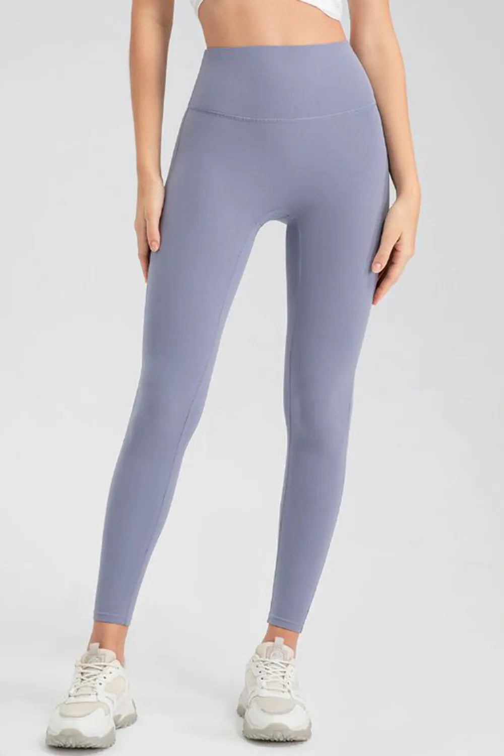 High Waist Skinny Active Pants - Ladyez