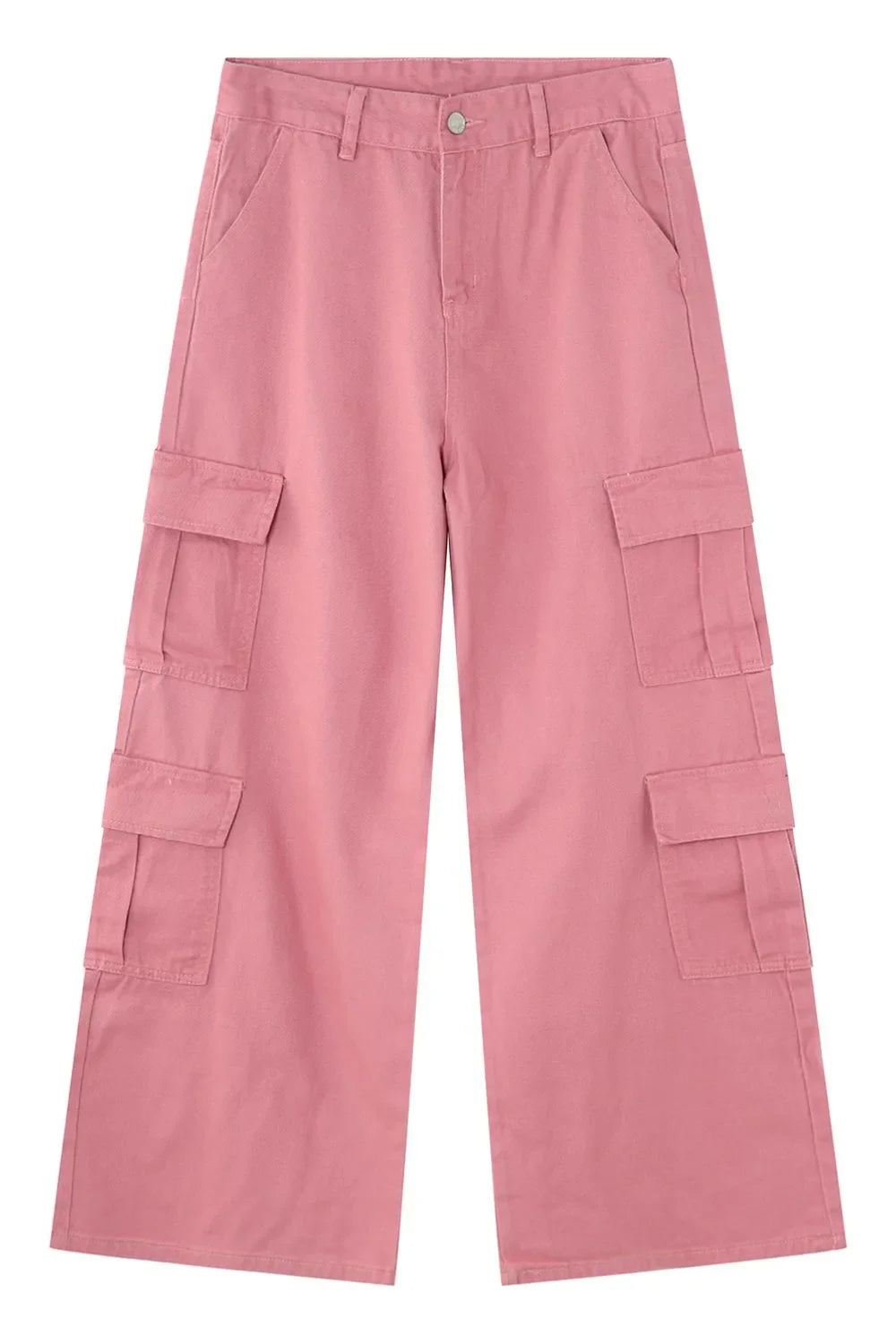 Wide Leg Cargo Jeans