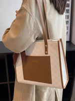 Color Block Shoulder Bag