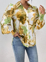 Floral Print Long Sleeve Shirt