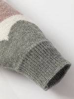 Contrast Boat Neck Sweater