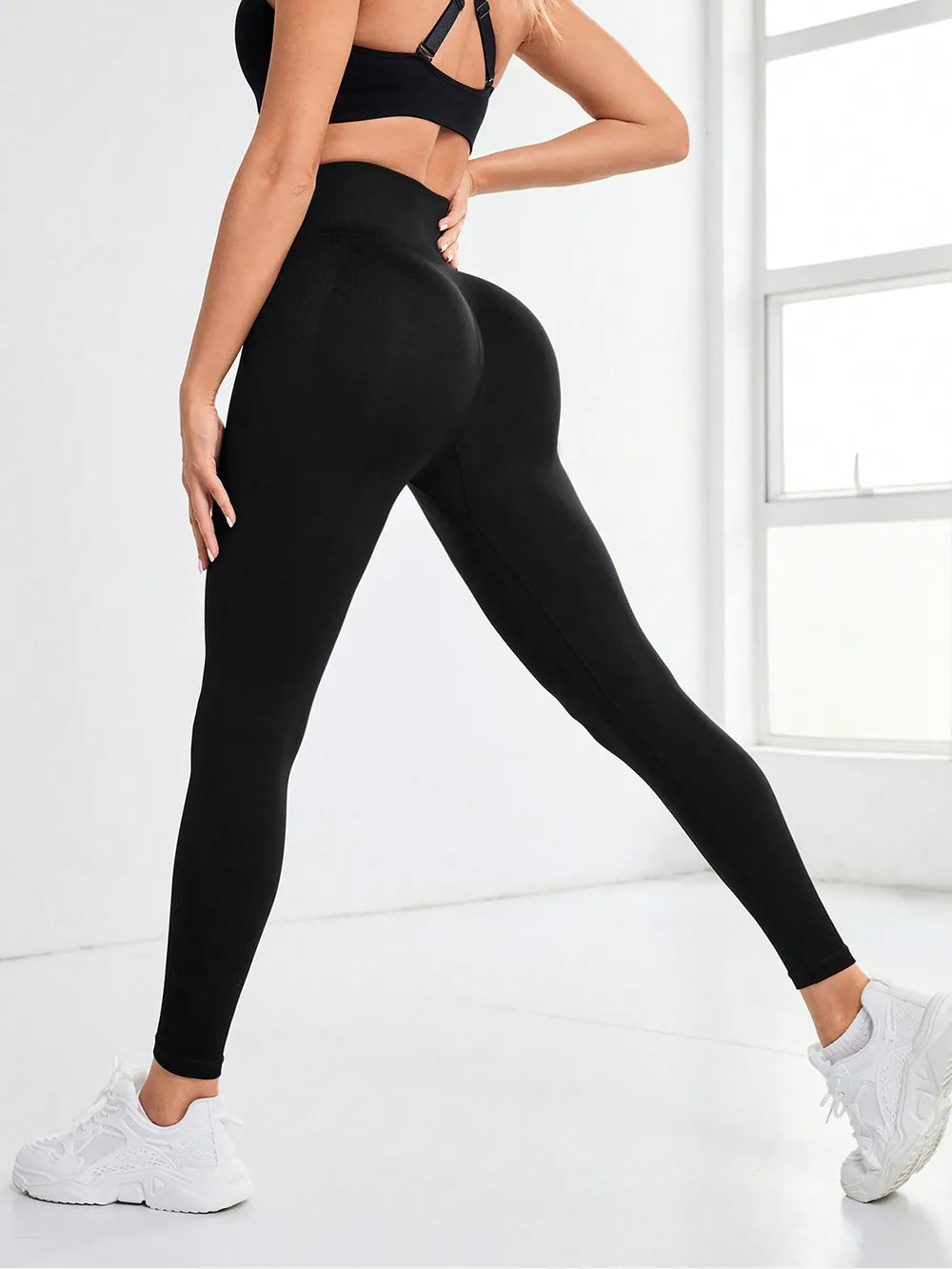 High Waist Active Leggings - Ladyez