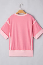Sequined Easter Egg Short Sleeve T-Shirt