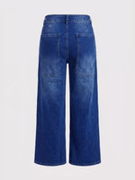 High-Waisted Wide Leg Jeans
