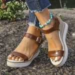 Open Toe Wedge Sandals