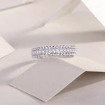 Moissanite 925 Sterling Silver Ring