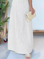 Full Size Strapless Casual Maxi Dress Plus Size