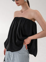 Bubble Hem Tube Top