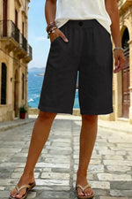Elastic Waist Shorts