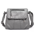 Leather Adjustable Strap Crossbody Bag