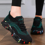 Round Toe Platform Athletic - Ladyez