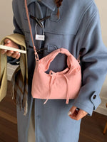 Casual Lightweight Solid Color Crossbody Bag