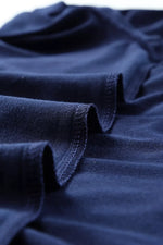 Round Neck Rolled Sleeve T-Shirt