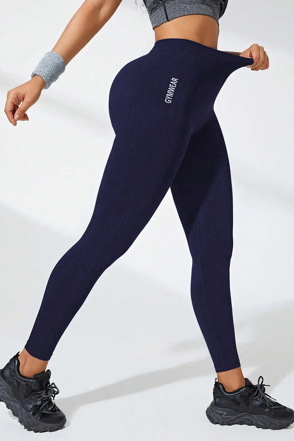 High Waist Active Leggings - Ladyez