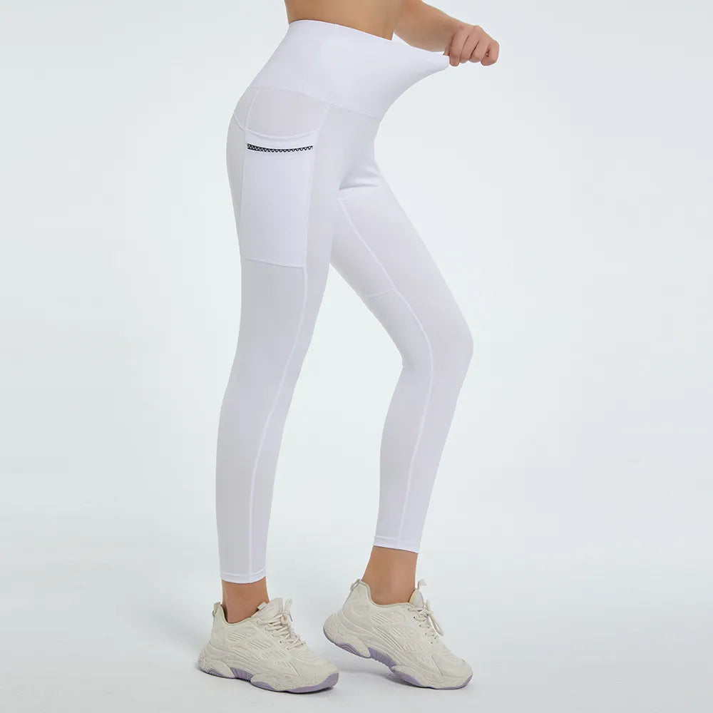 High Waist Active Leggings - Ladyez