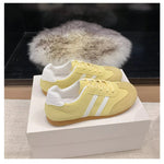 Striped Lace Up Casual Sneakers