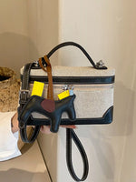 Top Handle Detachable Strap Handbag