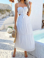 Devine Tie Back Cami Midi Dress