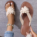 Flower Toe Post Sandals