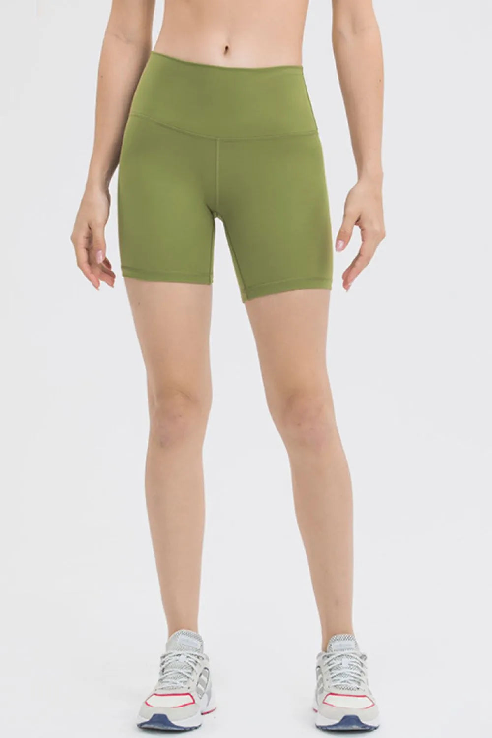 Millennia High Waist Training Shorts - Ladyez