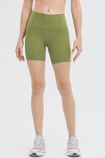 Millennia High Waist Training Shorts - Ladyez