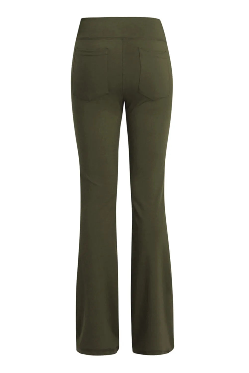 Pocketed High Waist Active Pants - Ladyez