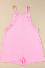 Sleeveless Romper with Pockets