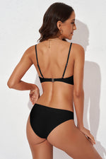 Scoop Neck Sleeveless Swim Set - Ladyez