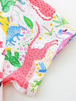 Children's Printed Short Sleeve Dress
