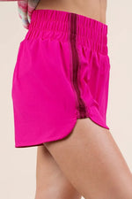 VERY J Striped Trim Detail Activewear Shorts - Ladyez