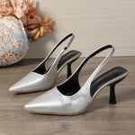 Point Toe Kitten Heels Pumps - Ladyez