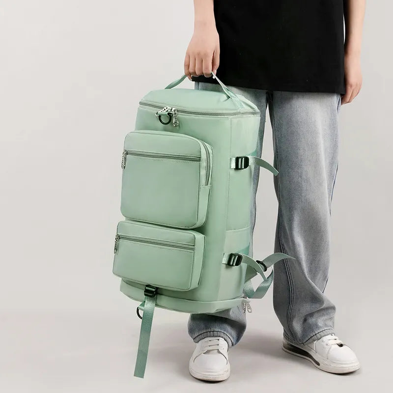 Multi Pocket Travel Backpack Bag