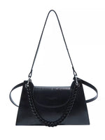 Chain Decor Flap Crossbody Bag