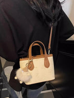 Embossed Pattern Crossbody Bag