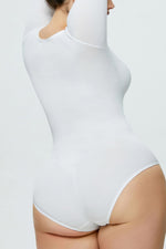 Long Sleeve Shaping Bodysuit - Ladyez